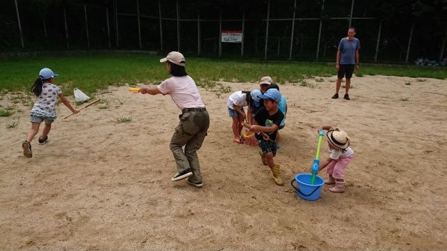 水遊び 水遊び